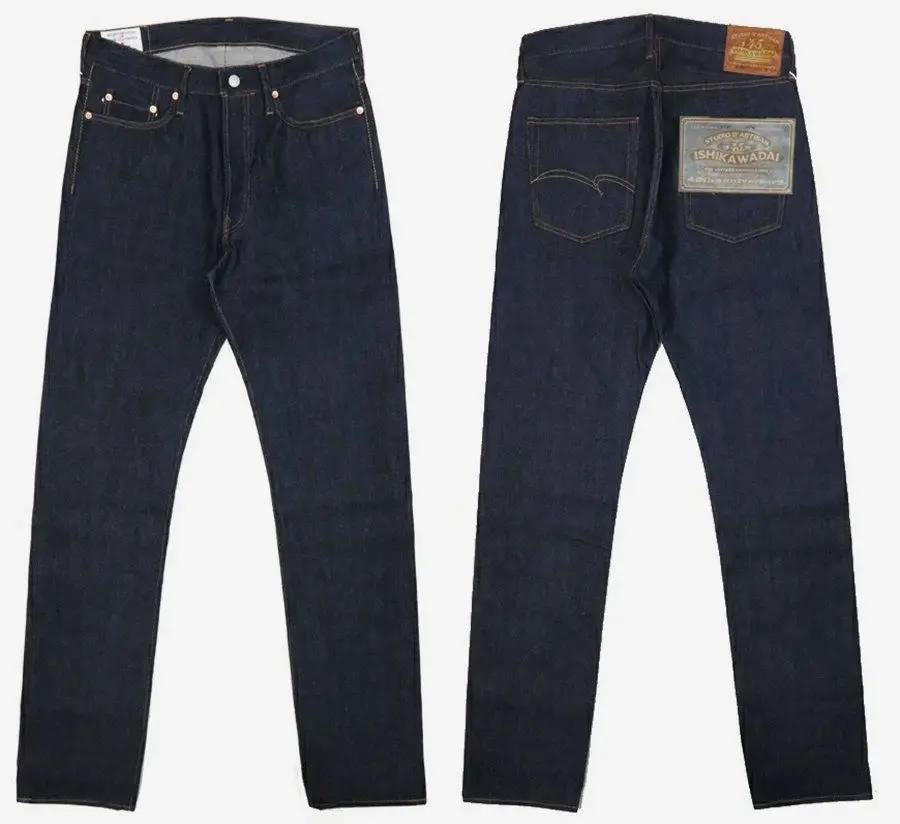 

Мужские джинсы 2026 STUDIO D'ARTISAN 13oz Commemorative 45th Anniversary Ishikawadai Red Ear