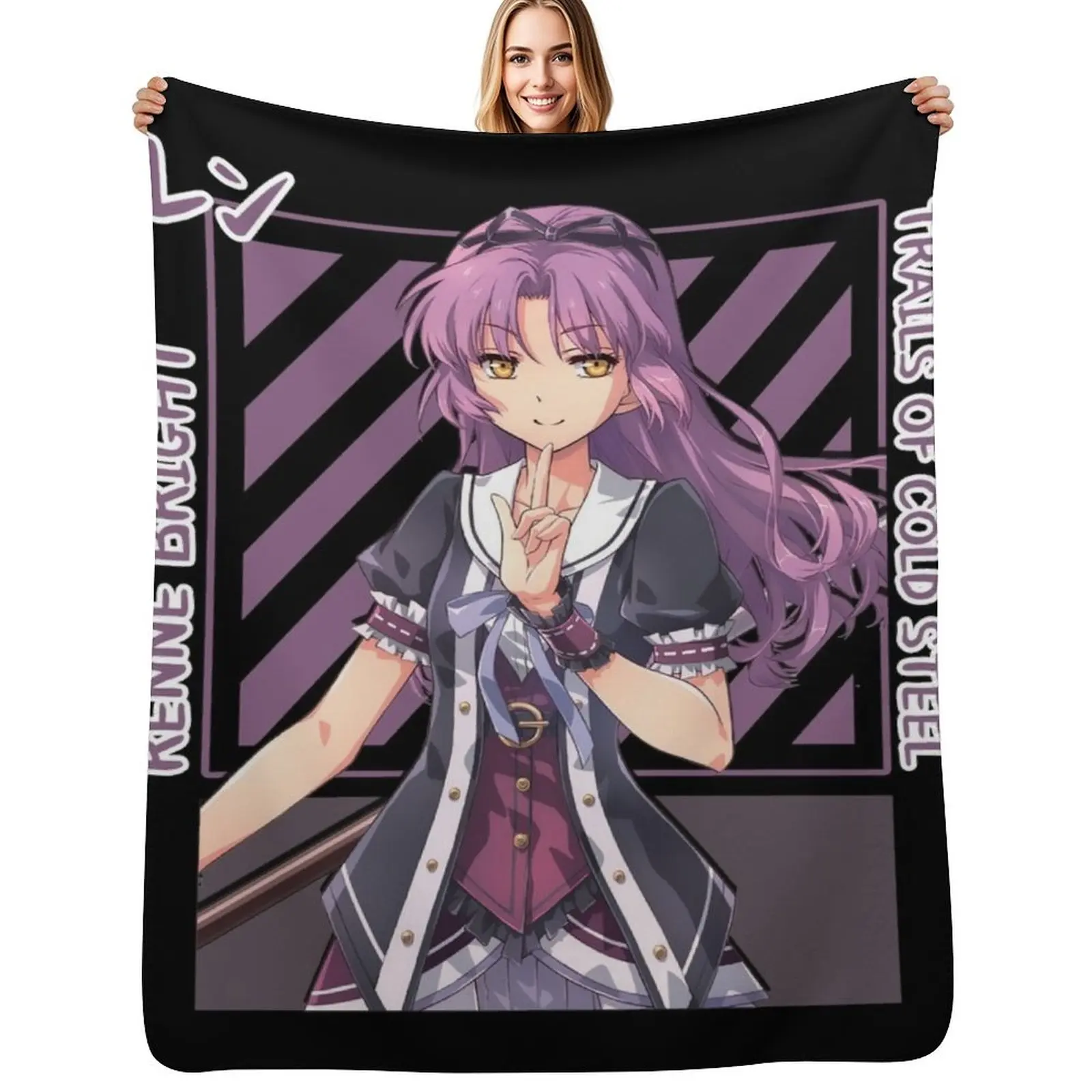 

Style Renne Throw Blanket Soft Warm Blanket Gift for Men Women Adults