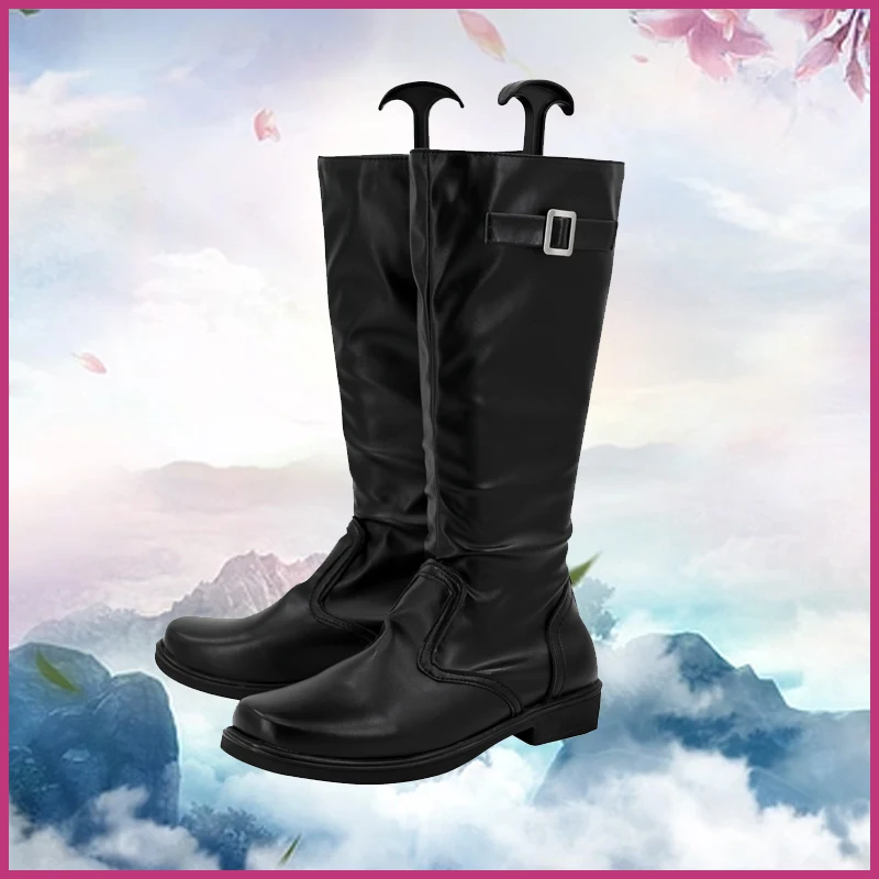 أحذية TIE Fighter Pilot Cosplay باللون الأسود للرجال والنساء