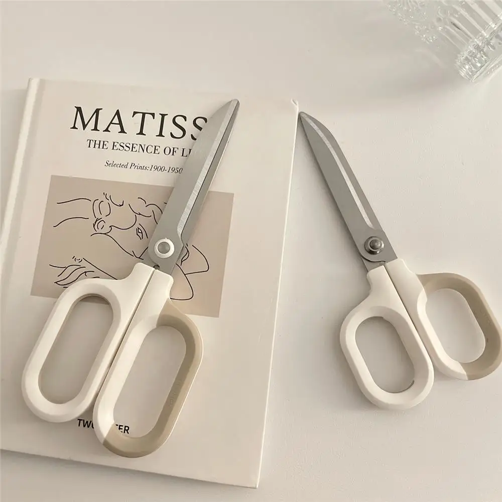 1 Pc Kawaii Safety Scissors, Paper Cutter, Student Stationery, Office, Home Supplies, Scrapbooking Crafts