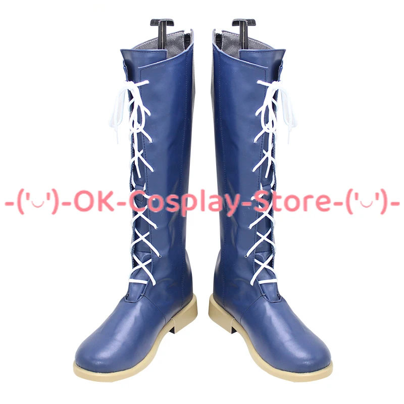 Chaussures de cosplay Yuki Setsuna, Love Live! Nijigasaki Lycée Cosplay Prop Chaussures en Cuir PU, Bottes d'Halloween, Sur Mesure