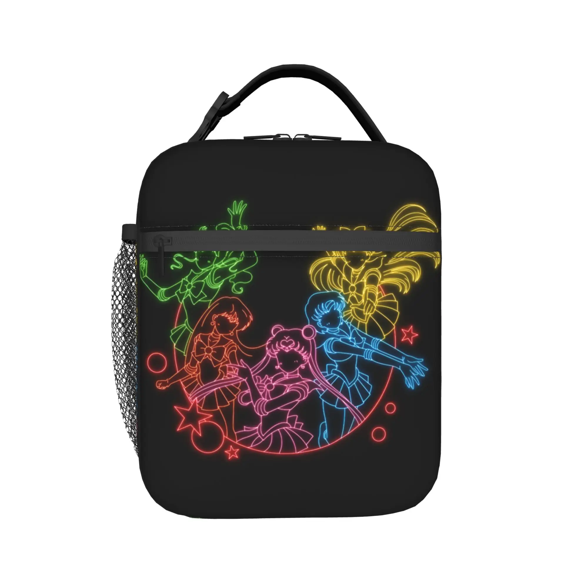 

Custom Sailors Anime Moons Thermal Insulated Lunch Bags Women Men Bishoujo Resuable Lunch Tote for Outdoor Picnic Storage Box