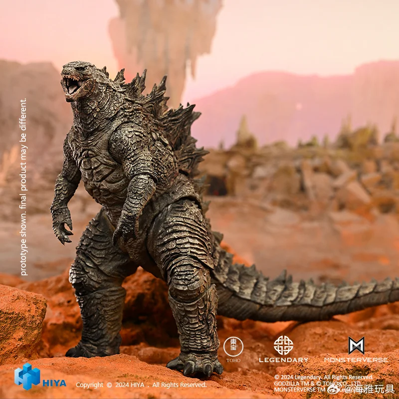 HIYA 18CM 7-Zoll-Actionfigur Exquisite Basic-Serie Godzilla X Kong The New Empire Godzilla Skull Crawler Godzilla 2014 Anime – Detail 6