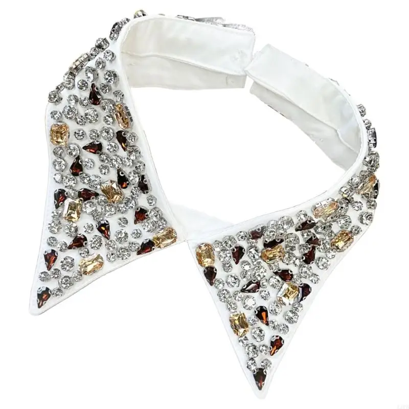 A3PB False Clabor Tabless Blune Blouse Blous