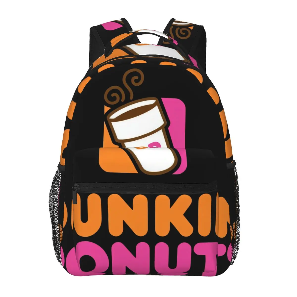 

Dunkin Donut Logo Casual Backpack Unisex Students Leisure Travel Computer Backpack