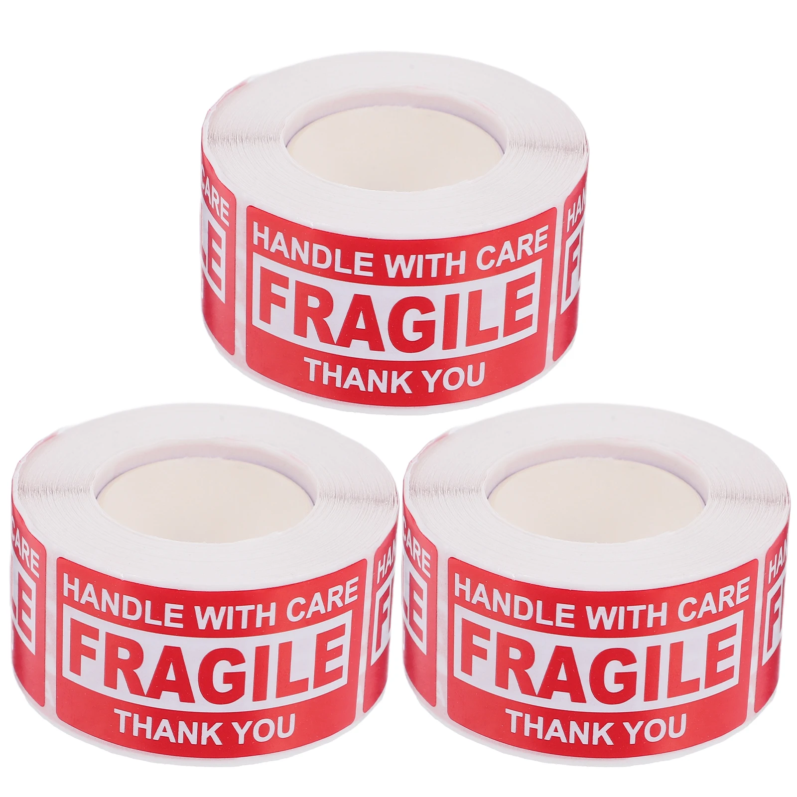 

3pcs Fragile Fragile Moving Stickers Labels for Shipping Moving Notices Glassware Ceramics Electronics Logistics
