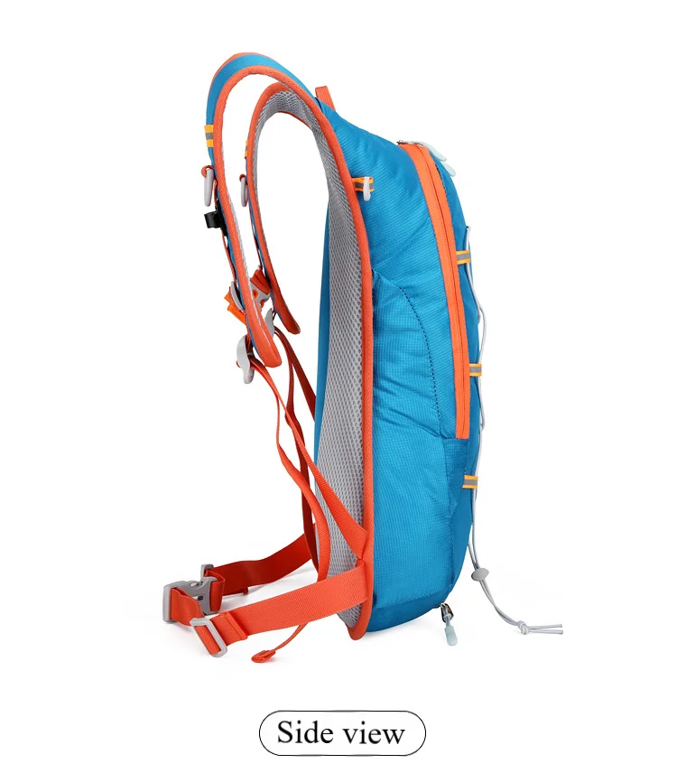 Wasserdichter Fahrradrucksack, mehrfarbig, große Kapazität, kompatibel mit Trinkblase, reflektierend, für Laufen und Wandern, leichter Rucksack – Detail 20