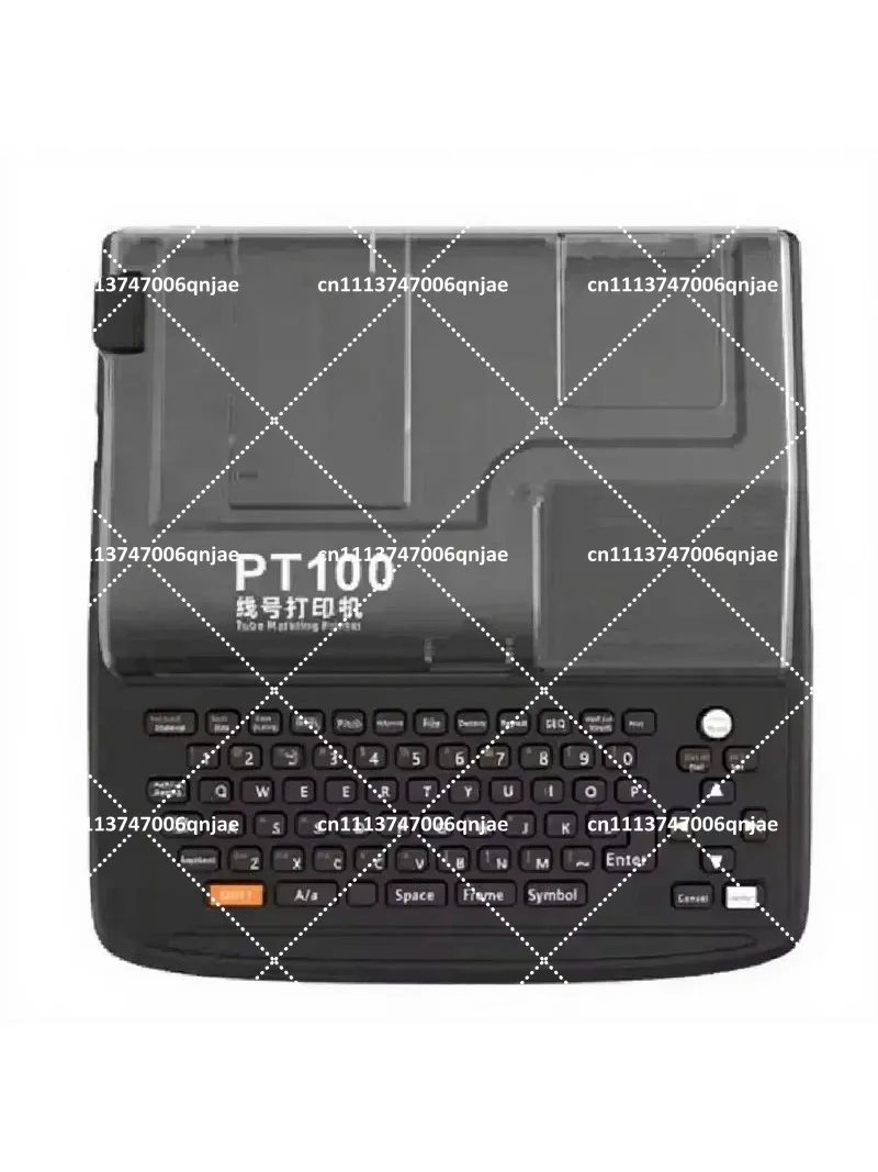 PT1010 Portable Thermal Transfer Label Printer Automatic Number Machine for Heat Shrink Wire Tube 220V