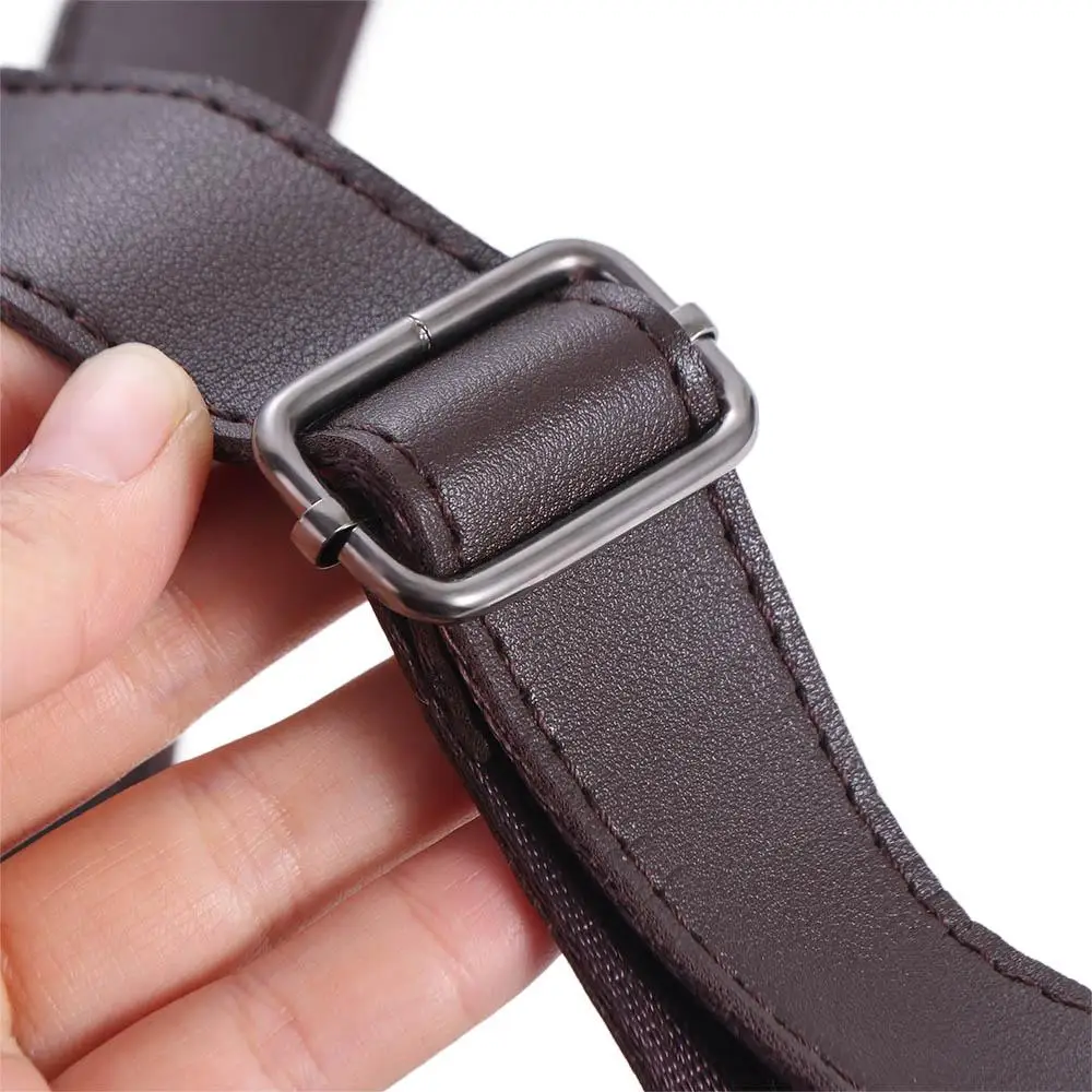 

Leather Strap Underarm Strap Wallet Pocket Vintage Luxury Mobile Phone Purse Double Hidden Pocket Anti-Theft