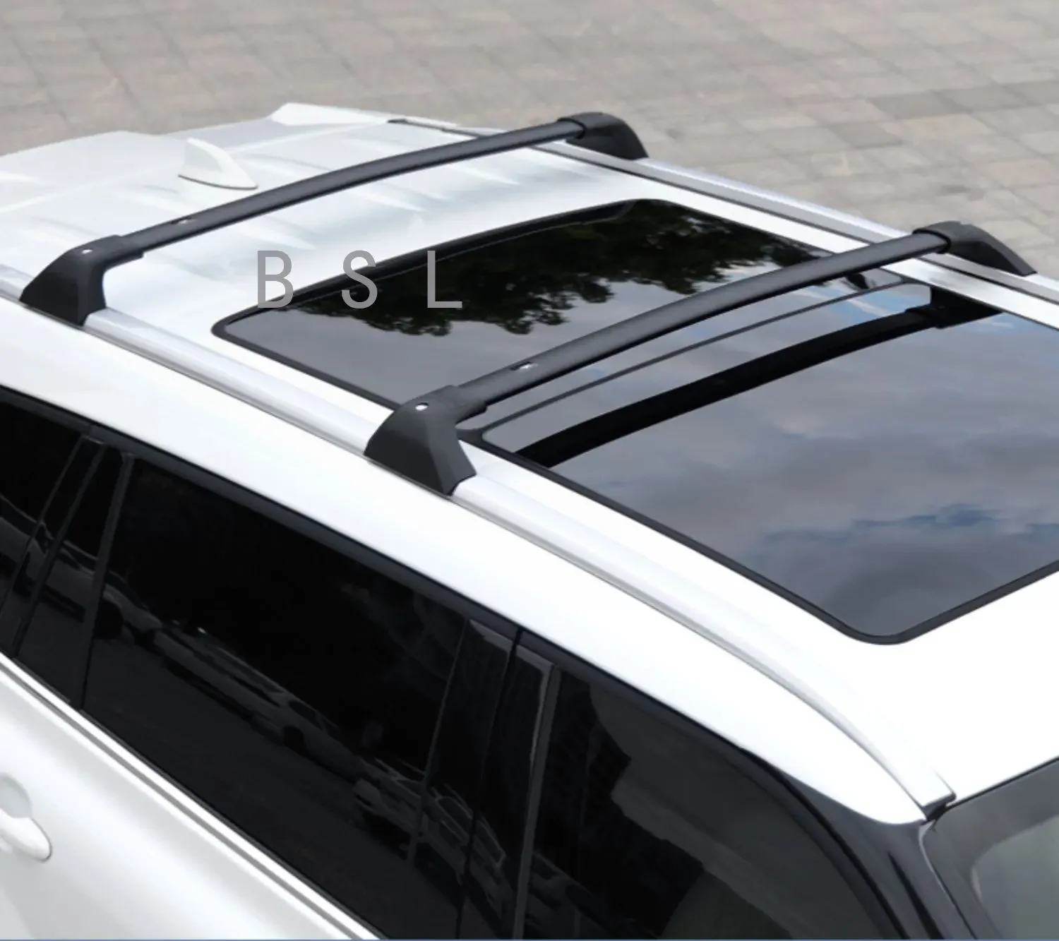 Car Roof Luggage Rack for Toyota Highlander XLE & Limited & Platinum 2020-2021 Aluminum alloy Cross Bars Roof Rack