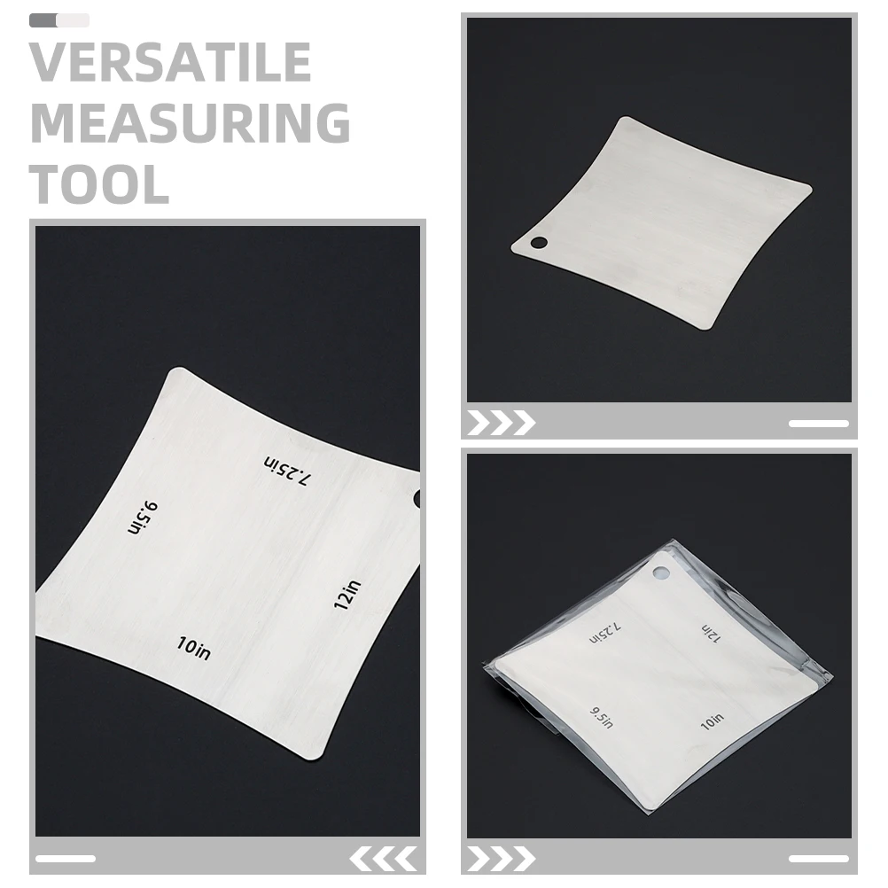 

1pcs Guitar Curve Ruler Fingerboard Measuring Tool Fretboard Radius Gauge Iron String Distance Flatness Luthier Accessories