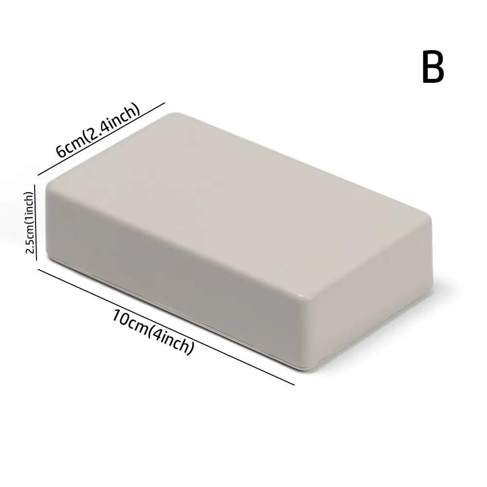 9 sizes ABS Plastic White Enclosure Boxes Electronic Project Box Waterproof Cover Project Instrument Case