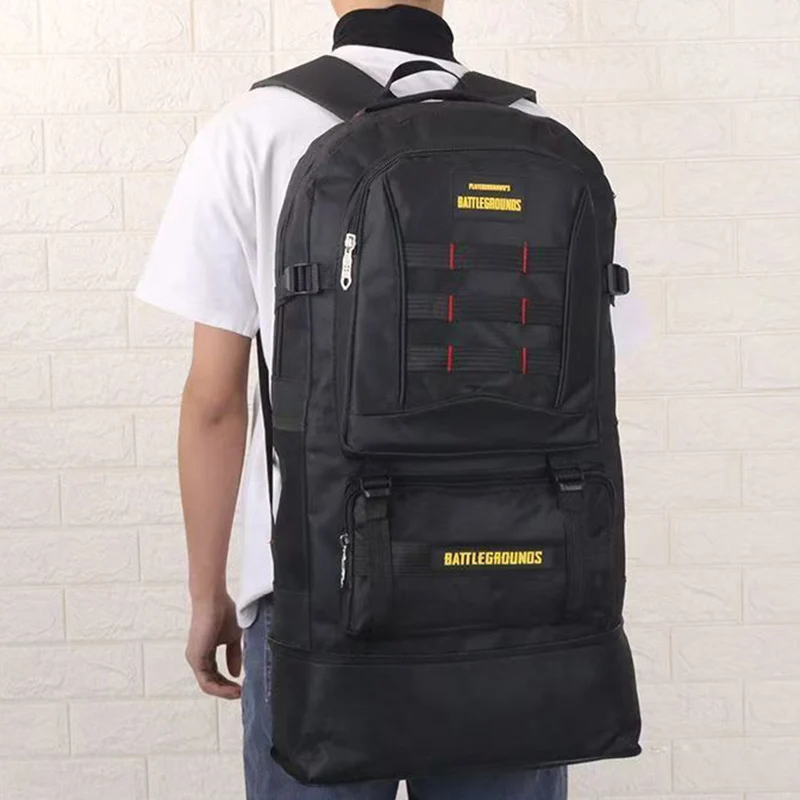 

Lawaia Backpack Men 120L Travel High-Capacity Hunting Backpack Outdoor Sport Camping Tactical Trekking Rucksack Fishing Bag