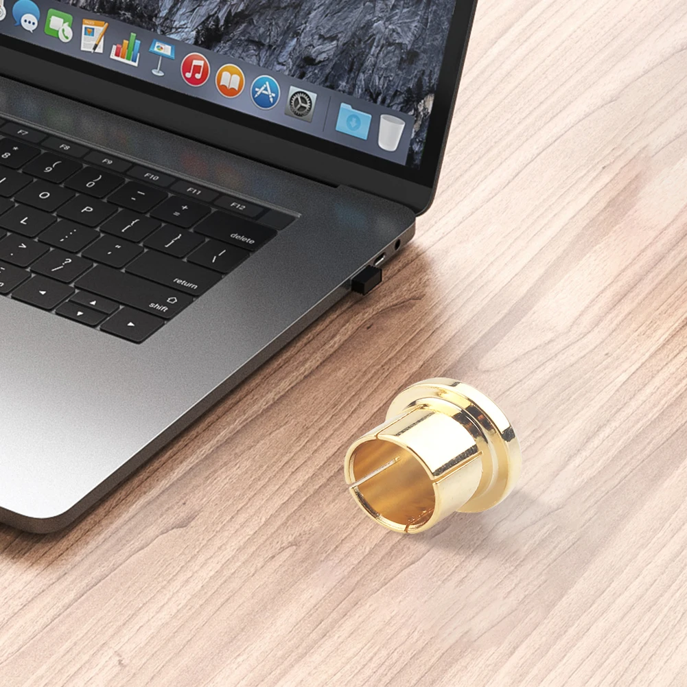 Ouro Rhodium Plated RCA Proteção Cap Plug, Dust Proof Shileding Caps, RCA Connector Capa para áudio alto-falantes, Subwoofer Amplificador