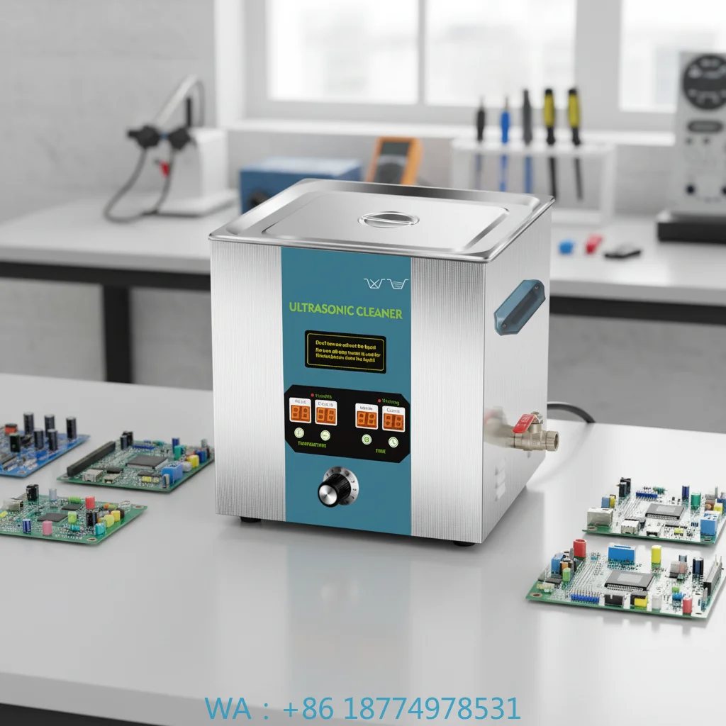 1. Commercial Ultrasonic Bath Accessory High Frequency For Electronics Part Dirt Residue Inspection
