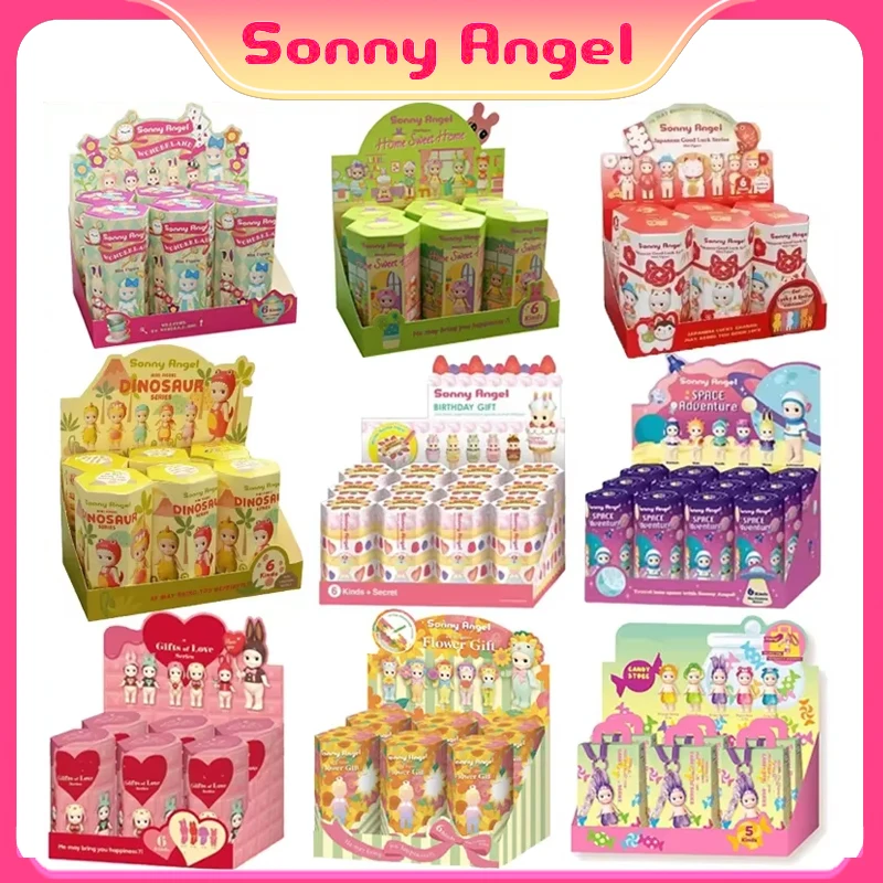 Sonny Angel Blind Box Surprise Gift Mini Anime Figures Ornaments Dolls Toy Cute Cute Cartoon Children Christmas Birthday Gift