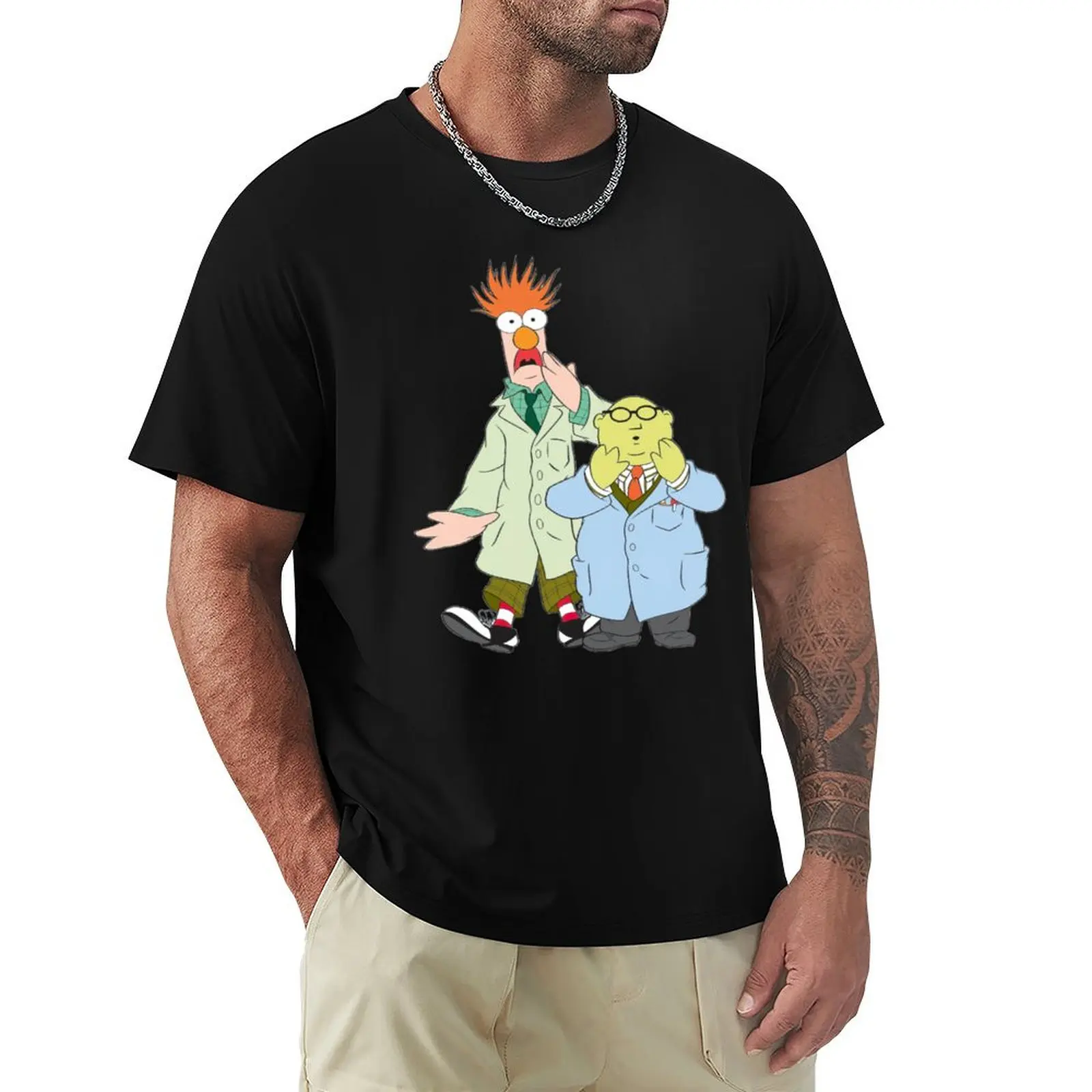

Beaker and Dr. Bunsen Honeydew The Muppets Show T-Shirt oversize t-shirts man Louboutins oversized fashion shirts t shirts men