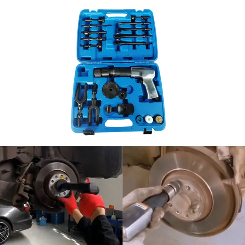 Automatic Repair Kit For Automotive Ball Joints Remover Flat Point Chisel Plane Air Hammer Kit Pneumatic Concrete Breaker Kit