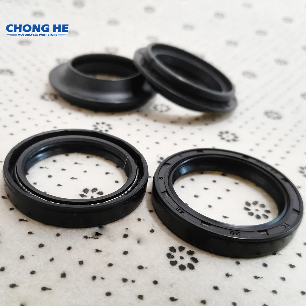 

36x48x8 Front Fork Oil Seal For Kawasaki PE250 RS250 TS250 DR250 DS250 RM250 RG250 RG250W RG RM DS DR TS RS PE 250 51153-16700