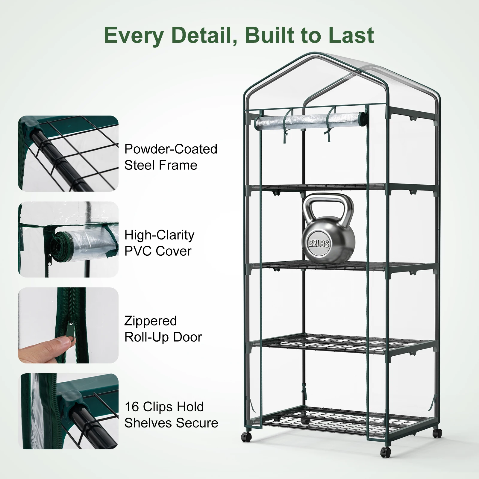 outdoor greenhouse use