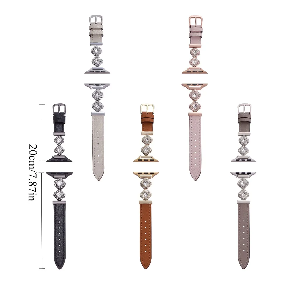For Apple Watch Elegant Band. Fits Sizes 38-49 mm and Compatible with IWatch S11-1 SE Ultra Series (Watch Not Included)