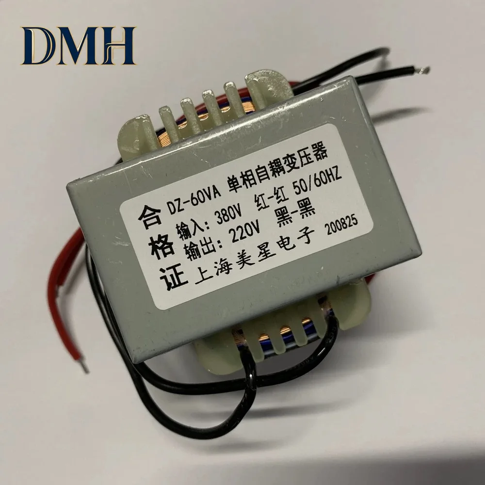 Single phase autotransformer input 380V output 220V power 60W DZ-60VA injection molding machine accessories