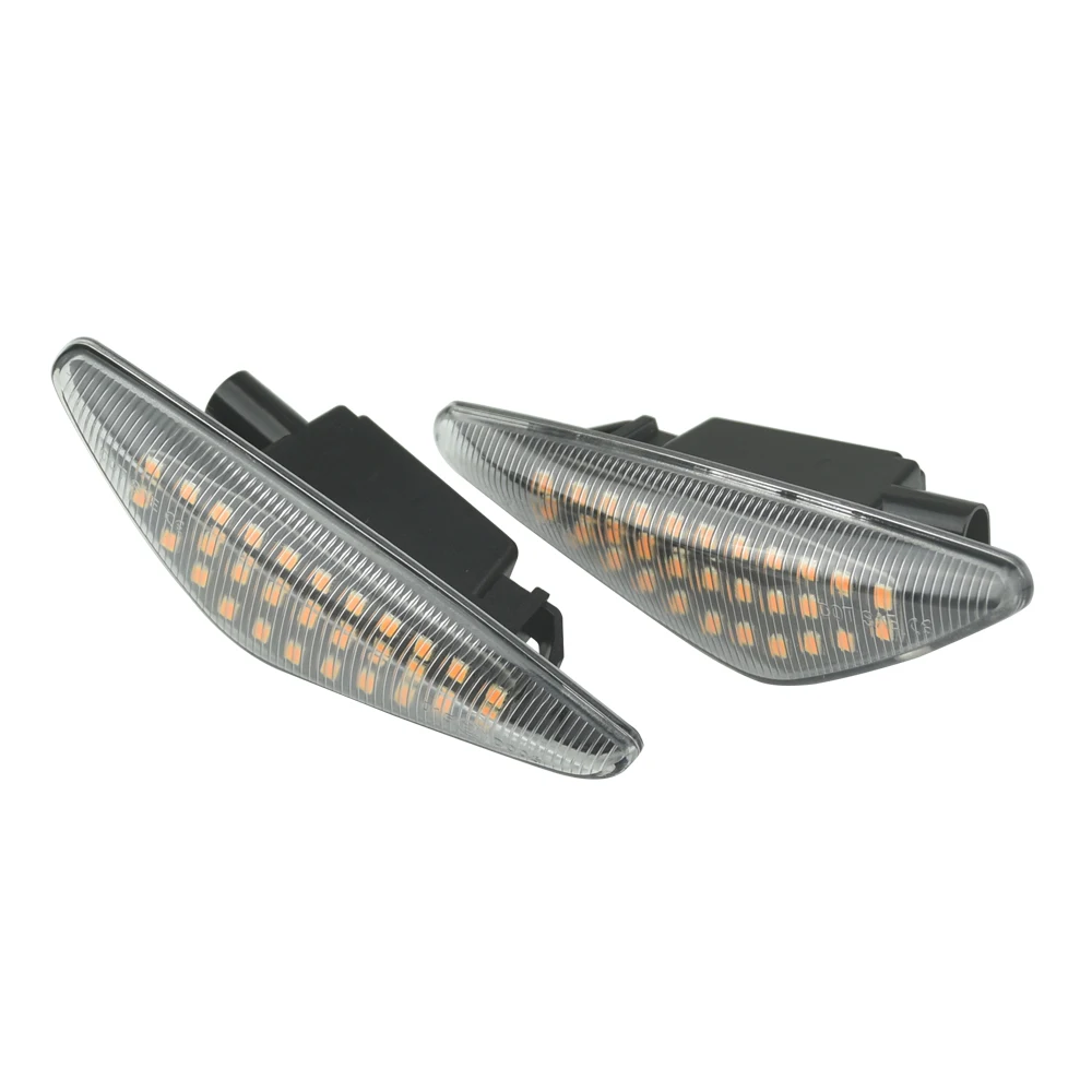 1Set Smoke No Error LED Side Marker Signal Light For BMW X5 E70 X6 E71 E72 X3 F25 Sequential Blinker Lamp