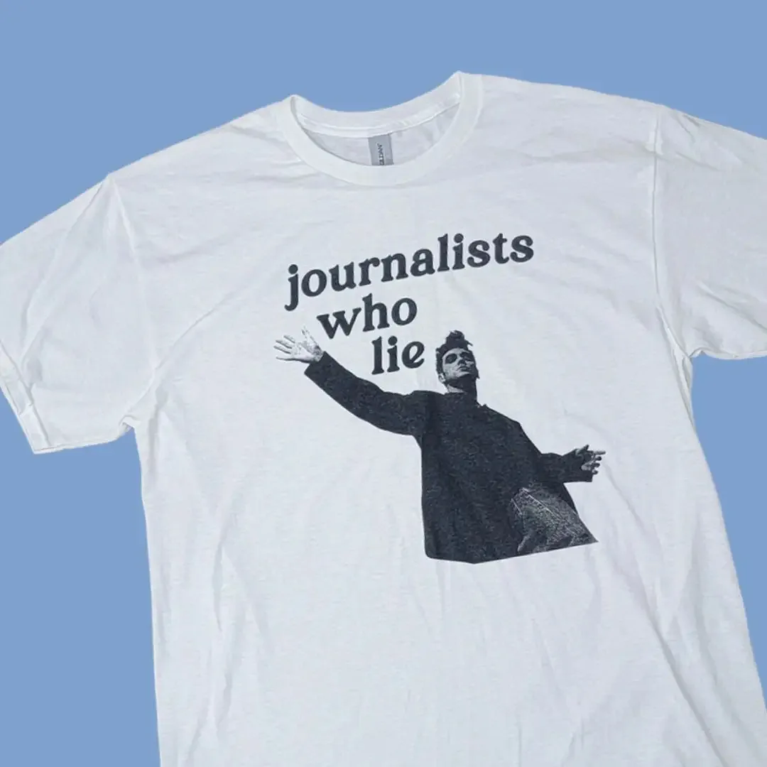 Morrissey Journalists Who Lie Kill Uncle 90S Vintage Alternative Rock Indie White T Shirt