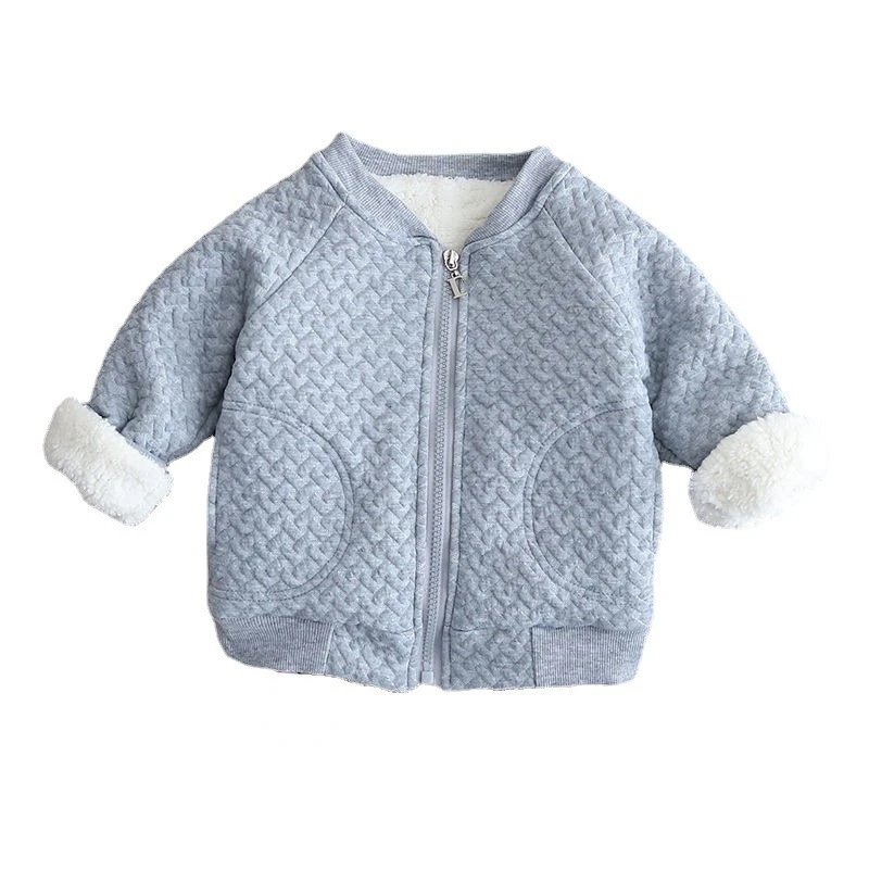 New Autumn Winter Baby Clothes Children Boys Girls Fashion Thicken Jacket Toddler Casual Cotton Costume Infant Kids Sportswear