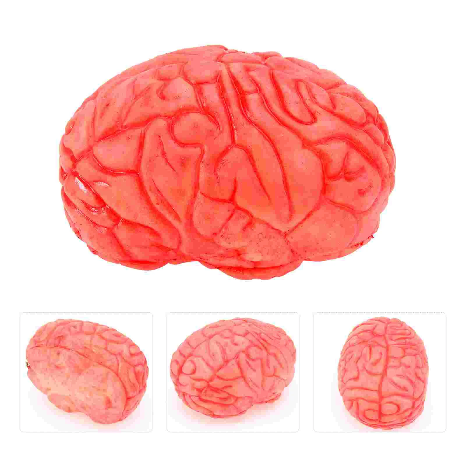 Halloween Bloody Props Toy Electric Chainsaw Fake Brain Party Body Parts Accessories Man