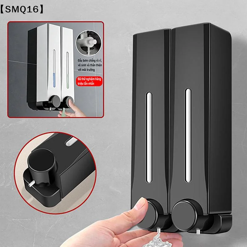 500ml Large Capacity Wall Mounted Liquid Soap Dispenser For Kitchens And Bathrooms No Drilling Required【SMQ】