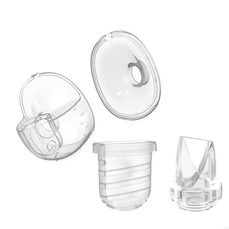 L5YF 1 مجموعة استبدال أجزاء مضخة الثدي بما في ذلك شفة 27 مللي متر/24 مللي متر لنماذج S32/S39 ضمان جمع الحليب السريع #5