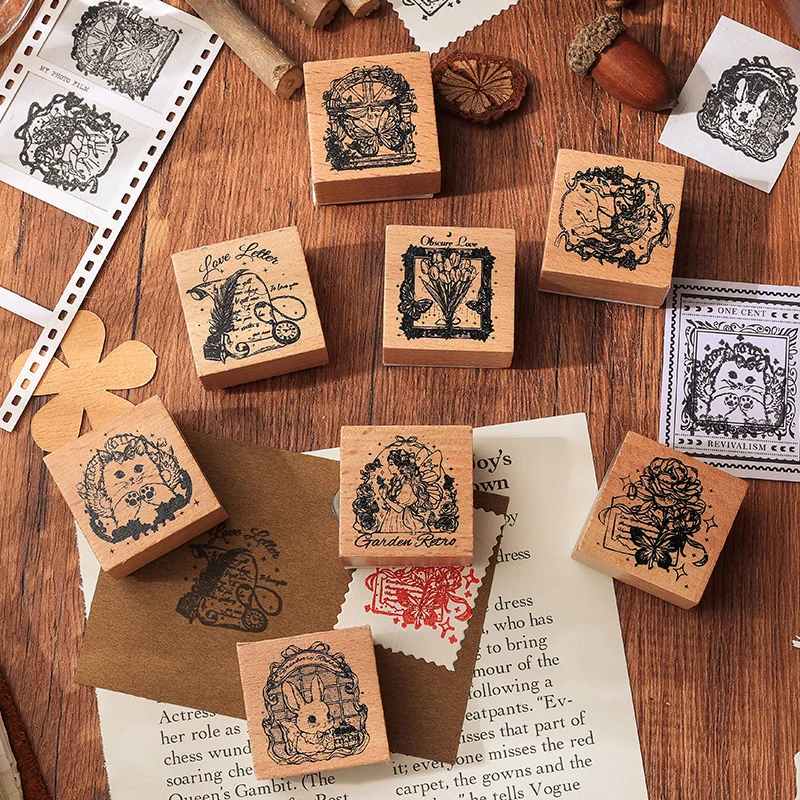 1packs/LOT Lingcheng Windmill series rubber stamp DIY stamps stationery scrapbooking standard stamp