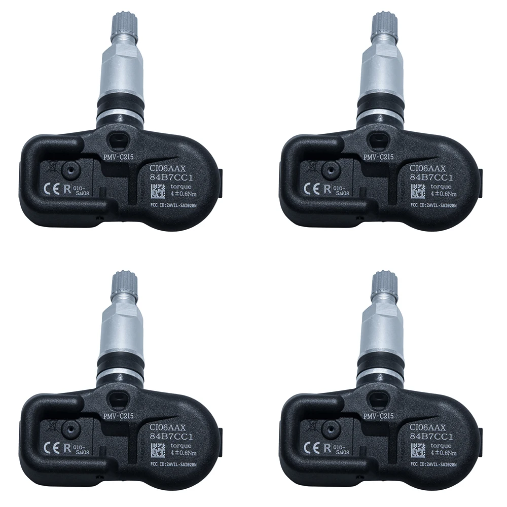 

4PCS Car Tire Pressure Sensor TPMS 433MHz For Lexus ES Series 06/2018-12/2021 GX Alphard Camry C-HR UX OEM PMV-C215 4260748020