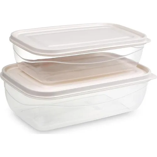 Üçsan Rectangle Storage Container 2'li Set