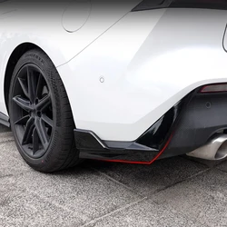 Glossy black Rear Bumper Lip Angle Diffuser Splitter Spoiler Protector For CHANGAN UNI-V UNIV 2022 2023 2024 Car Accessories