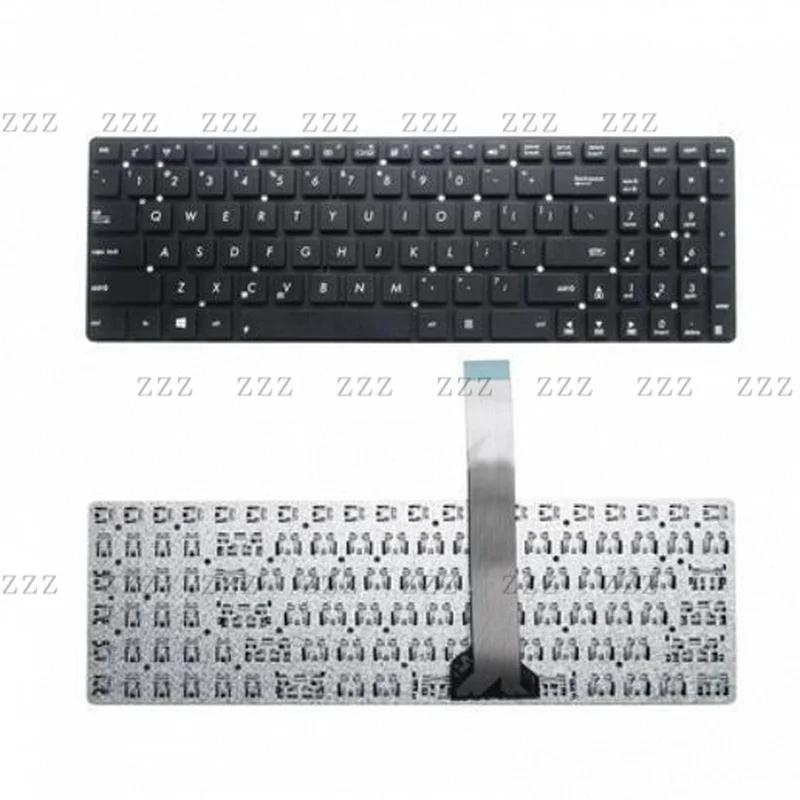 ZZ US Keyboard for Asus F751L K751L X751L X751NV R752 R752L X752L R700V A75A A75V