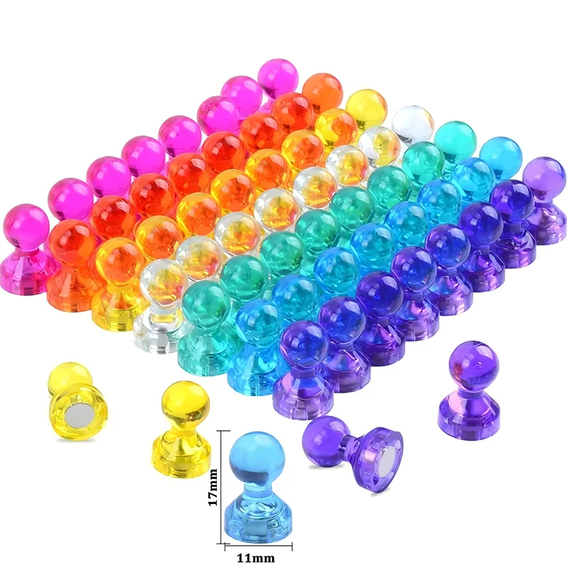 Strong Magnet Pushpin Neodymium Magnet Cone Magnet Super Magnet For Office Refrigerator Whiteboard Sticker Magnetic Push Pin DIY