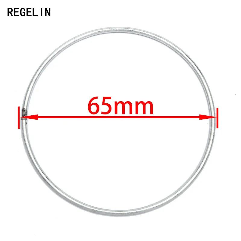 REGELIN Dream Catcher Reve Cirkel Ringen Bevindingen Opknoping Ronde cercle metalen giet attrape reve Netto Sieraden DIY 10 pcs 35 -200mm