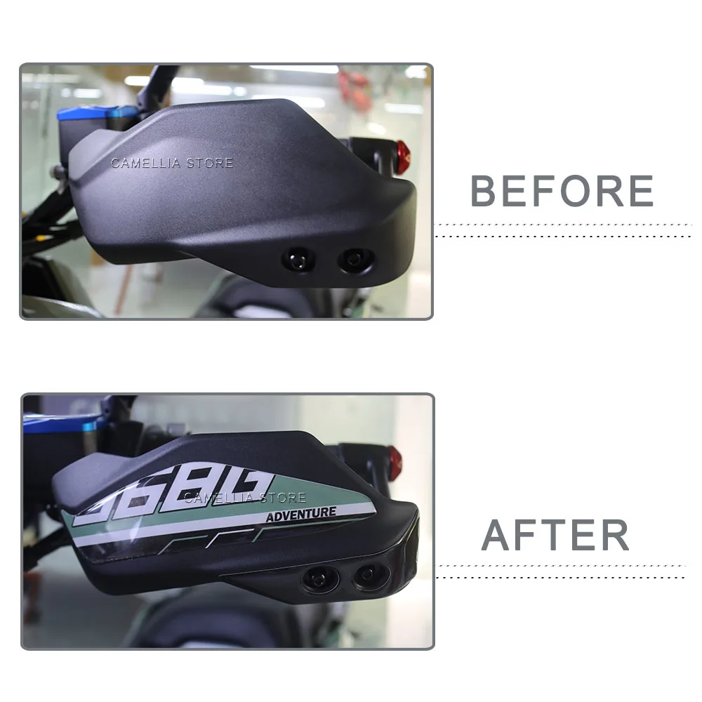 Naklejki na osłony dłoni do motocykla Zontes 368G 2025, żywica epoksydowa 3D, wodoodporne, akcesoria motocyklowe, naklejki motocyklowe