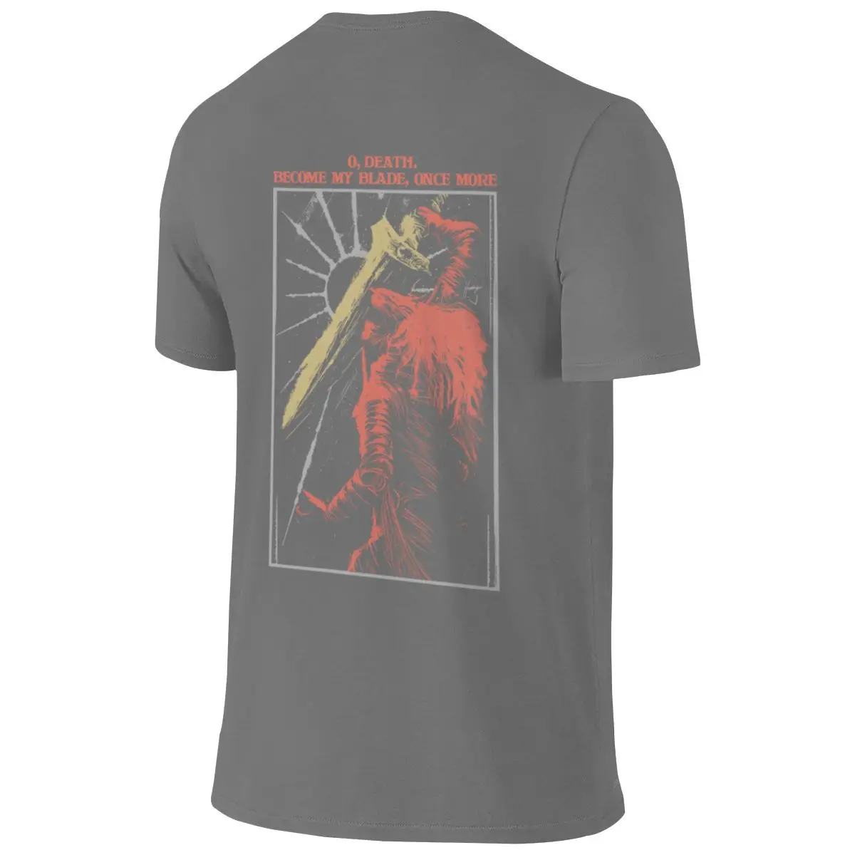 Maliketh The Black Blade Shirt Maliketh Black Blade Versatile Reversible T-shirtMinimalist Style Clean Surface Basic Tee