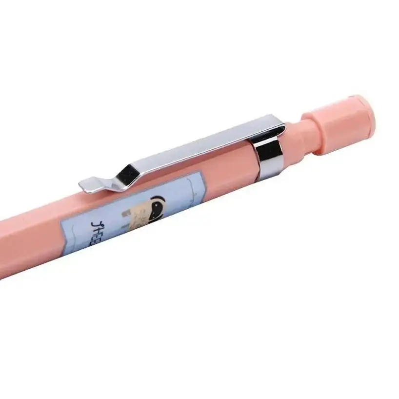 2 Pcs Automatic Pencil Lead Holder School Writing Supplies Stationery Mechanical Pencils Set Of Drafting Rules Korean Stationery view 6