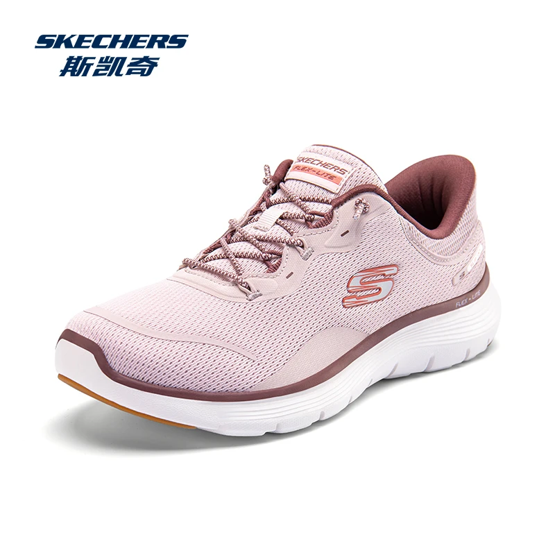 Zapatillas para correr Skechers para mujer, zapatillas deportivas antideslizantes con cordones para mujer, zapatillas deportivas para caminar y gimnasio al aire libre, zapatillas deportivas para mujer