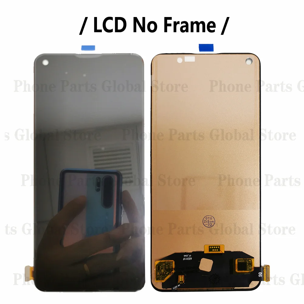 Para OPPO Find X3 Lite LCD CPH2145 LCD con marco pantalla táctil Sensor digitalizador montaje encontrar X3 Lite reemplazo lcd