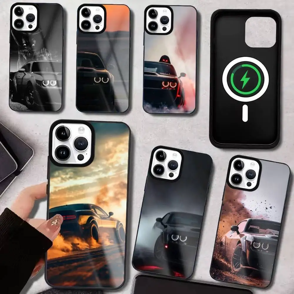 

C-Cha l-ly S-RTs Phone Case For iPhone17,16,15,14,13,12,11 Plus,Pro Max For Magsafe Wireless Charging