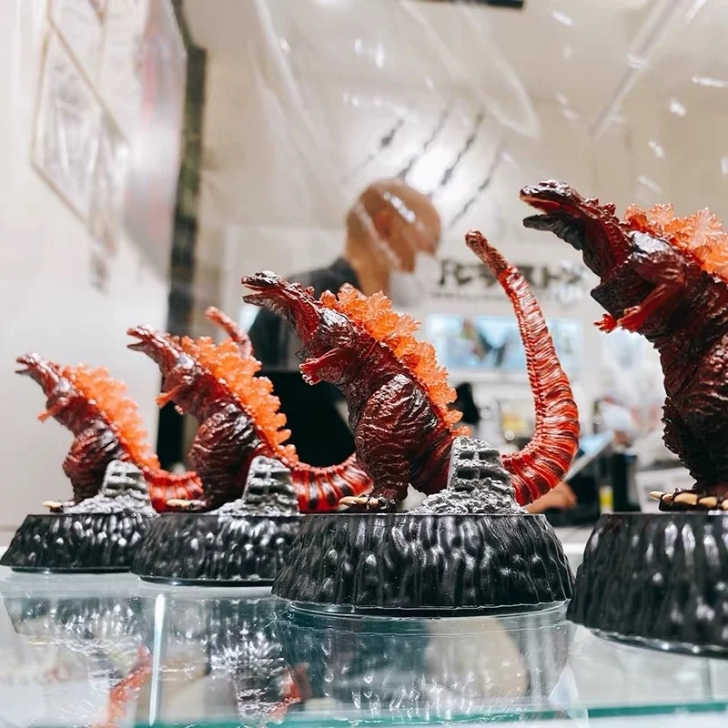 

Оригинальные игрушки Bandai Godzilla Gashapon Hg D + Godzilla Monster Styling Series 03, аниме-фигурка, модель, украшение, слепая коробка, подарочная игрушка