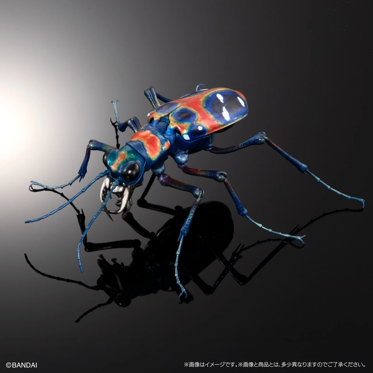 

Bandai Biological Big Picture ADVANCE Long Tooth Antlers Beetle Japanese Tiger Armor, Twisted Egg Edition