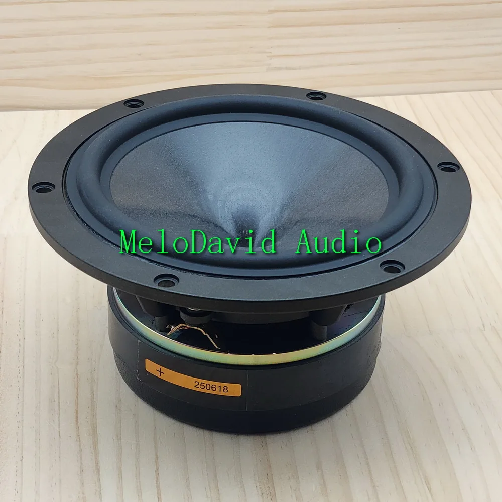 2 Pcs of  MeloDavid AT7SE  Spray coated graphene carbon fiber composite con  midbass woofer