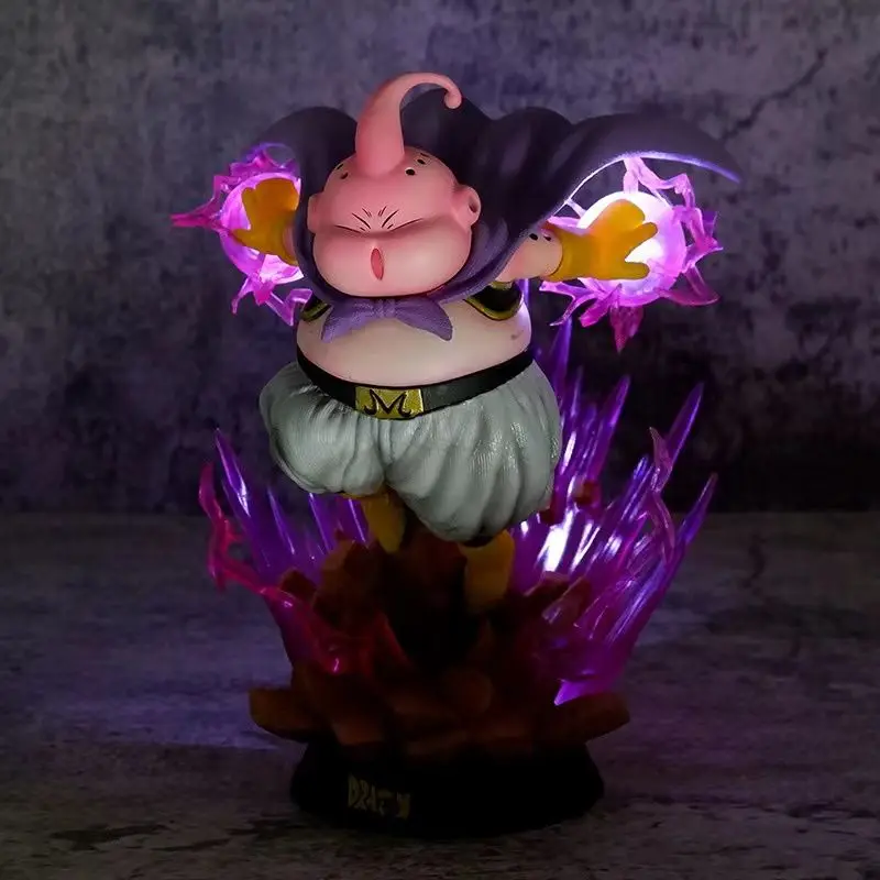 Dragon Ball Anime Figure, Burst Fat Buu, Cute Resonance Series, Shoous Buu, Ornement de bureau, Cadeau de vacances, Vente en gros, Kawaii, 19 cm