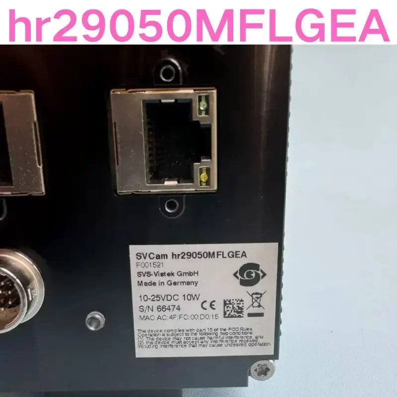 Second-hand test Ok hr29050MFLGEA   Full frame black and white industrial camera